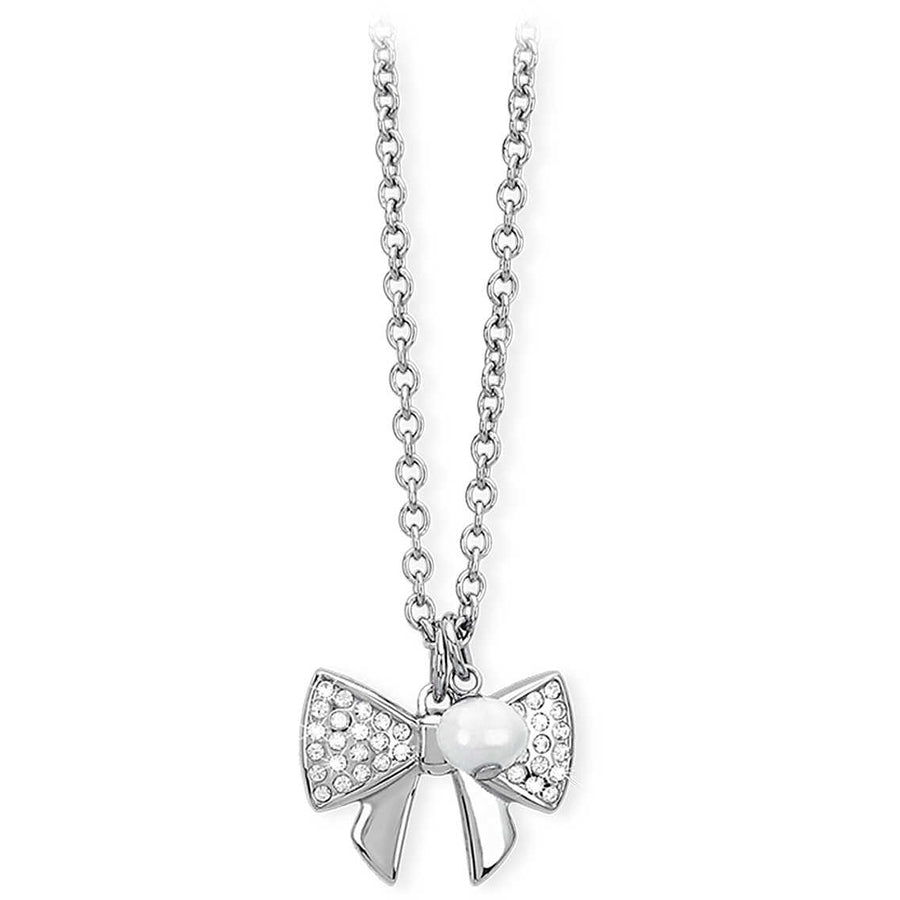 2Jewels - Collana Bon Ton con Fiocco e Perla Coltivata