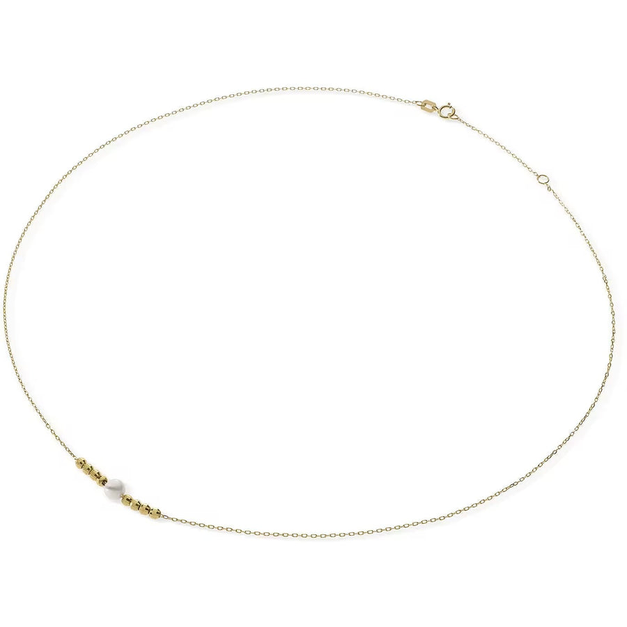 Ambrosia - Collana da donna in Oro bianco e perle.