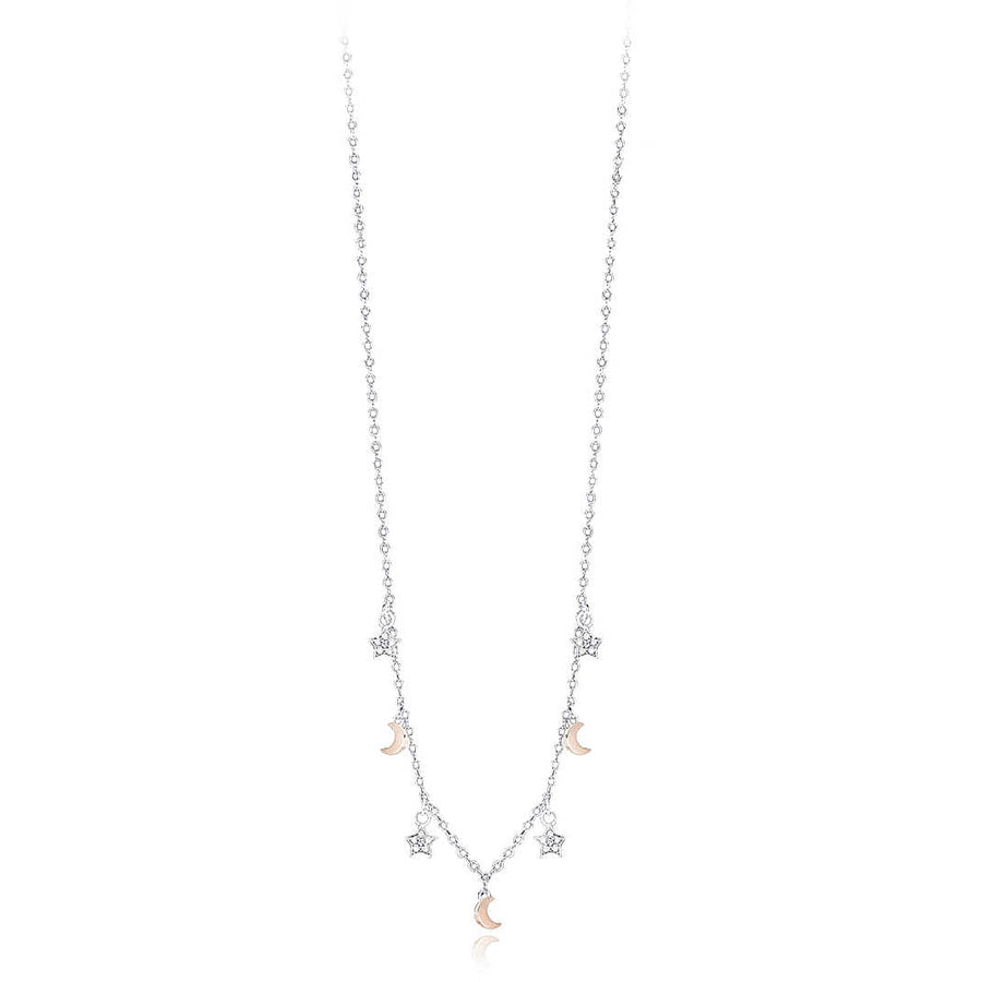 COLLANA STELLE E LUNA