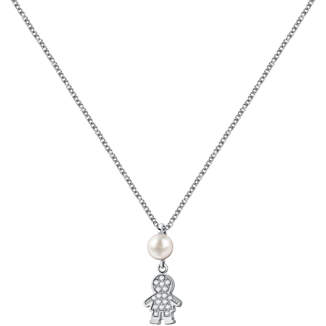 Morellato - Collana in argento Perla e Zircone con bebè