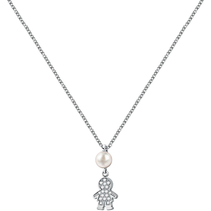 Morellato - Collana in argento Perla e Zircone con bebè