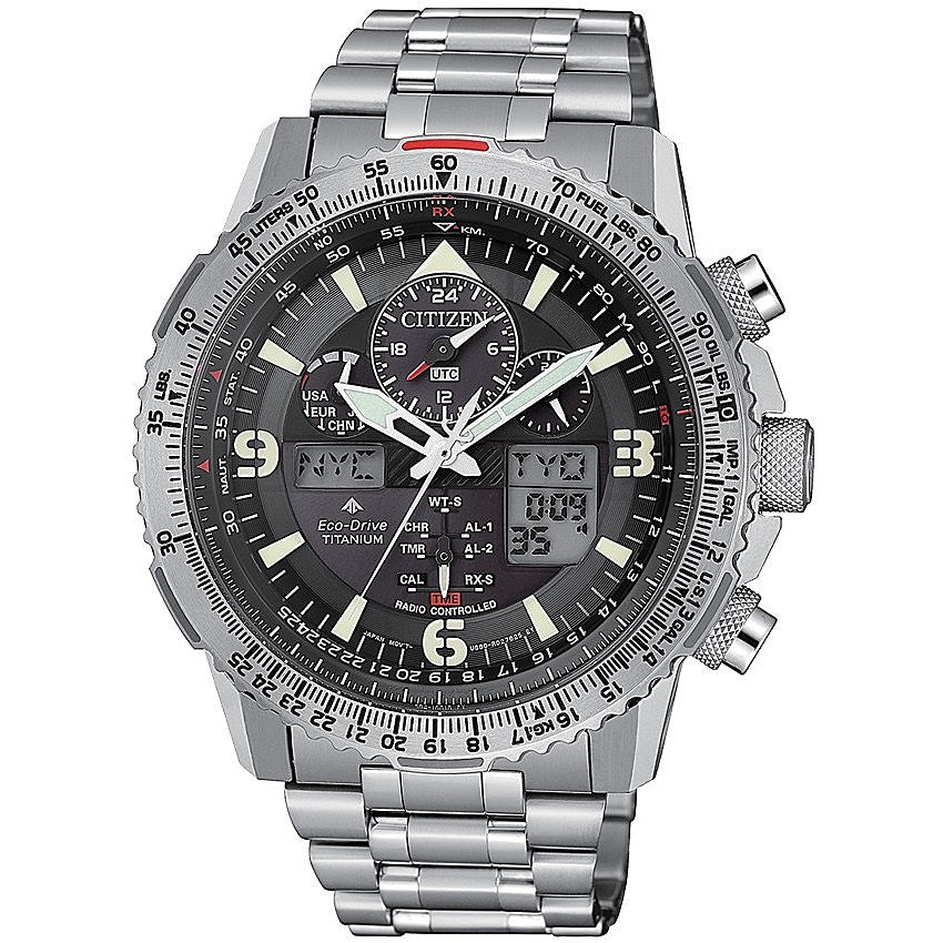 Citizen - Orologio cronografo uomo Citizen Skyhawk