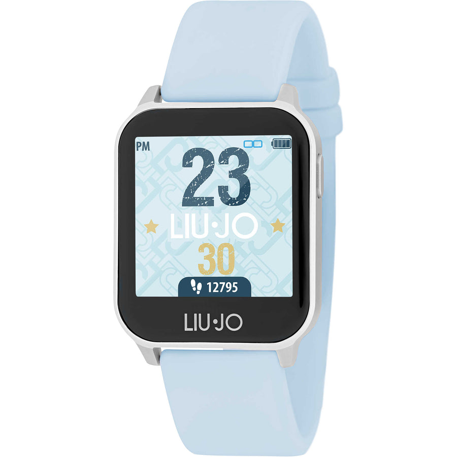Liu Jo - Orologio Smartwatch donna Liujo Energy cinturino silicone celeste