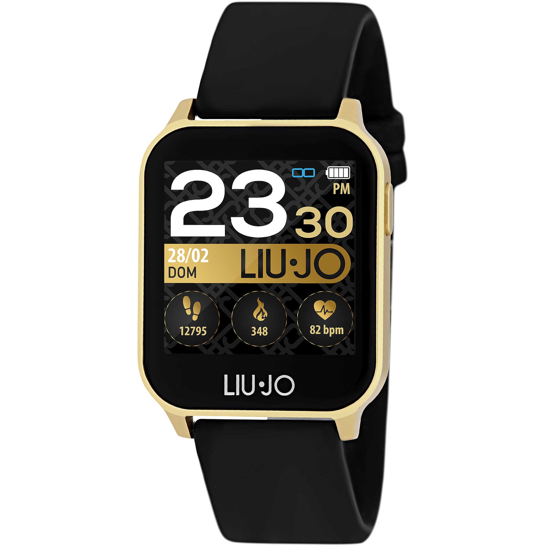 Liu Jo Orologio Smartwatch unisex Liujo Energy gold e nero