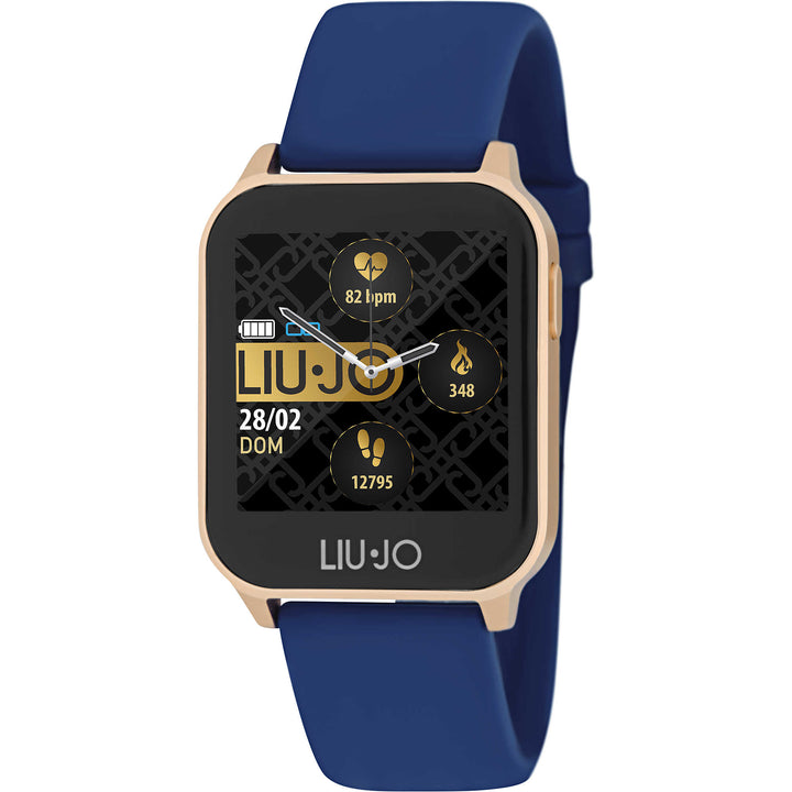 Liujo: orologio Smartwatch unisex Liujo Energy rose gold e blu