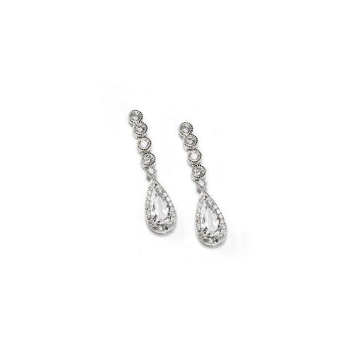 Sovrani: Orecchini da donna in argento e cubic zirconia linea LUCE J5289