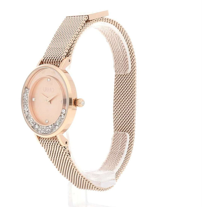 Liu Jo-  Orologio da donna solo tempo in acciaio rosé e cristalli linea Dancing 35mm